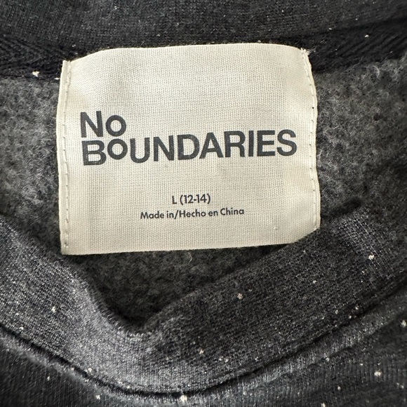 NWOT Black and White Galaxy Print Sweatshirt - Picture 5 of 7